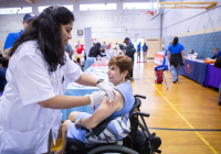 October 3, 2019:  Hundreds of Northeast Philadelphia-area senior citizens and their caregivers joined State Senator Christine M. Tartaglione for her Senior Expo today as she brought the annual event series to the Lawncrest Recreation Center for the first time in its more than 20-year history. Eager attendees collected valuable information from more than 50 vendors about topics ranging from health care to financial services to crime prevention.