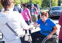 September 25, 2021 – State Senator Christine Tartaglione welcomed constituents from throughout the 2nd Senatorial District to Wissinoming Park today to help them dispose of their unwanted paper documents and electronic devices safely and securely.