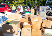 September 25, 2021 – State Senator Christine Tartaglione welcomed constituents from throughout the 2nd Senatorial District to Wissinoming Park today to help them dispose of their unwanted paper documents and electronic devices safely and securely.