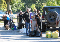 September 25, 2021 – State Senator Christine Tartaglione welcomed constituents from throughout the 2nd Senatorial District to Wissinoming Park today to help them dispose of their unwanted paper documents and electronic devices safely and securely.