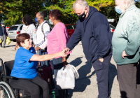 September 25, 2021 – State Senator Christine Tartaglione welcomed constituents from throughout the 2nd Senatorial District to Wissinoming Park today to help them dispose of their unwanted paper documents and electronic devices safely and securely.