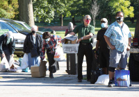 September 25, 2021 – State Senator Christine Tartaglione welcomed constituents from throughout the 2nd Senatorial District to Wissinoming Park today to help them dispose of their unwanted paper documents and electronic devices safely and securely.