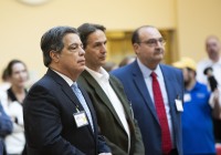 May 9, 2023: Sens. Costa and Tartaglione participated in the Special Olympics Unified Government Bocce Challenge tonight in the East Wing Rotunda. The annual event, which pulls together student athletes, Special Olympians and government officials as teammates, had been on hiatus since 2019.