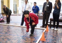 May 9, 2023: Sens. Costa and Tartaglione participated in the Special Olympics Unified Government Bocce Challenge tonight in the East Wing Rotunda. The annual event, which pulls together student athletes, Special Olympians and government officials as teammates, had been on hiatus since 2019.