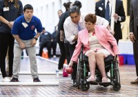 May 9, 2023: Sens. Costa and Tartaglione participated in the Special Olympics Unified Government Bocce Challenge tonight in the East Wing Rotunda. The annual event, which pulls together student athletes, Special Olympians and government officials as teammates, had been on hiatus since 2019.