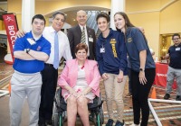 May 9, 2023: Sens. Costa and Tartaglione participated in the Special Olympics Unified Government Bocce Challenge tonight in the East Wing Rotunda. The annual event, which pulls together student athletes, Special Olympians and government officials as teammates, had been on hiatus since 2019.