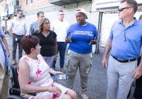 August 3, 2022: Sen. Tartaglione was joined today by Sen. Laughlin for a tour of the troubled Kensington and Allegheny area of North Philadelphia. Advocates and stakeholders in both corners of the state have been searching for solutions to epidemic opioid addiction and homelessness.