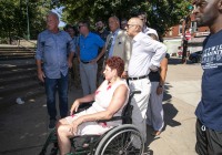 August 3, 2022: Sen. Tartaglione was joined today by Sen. Laughlin for a tour of the troubled Kensington and Allegheny area of North Philadelphia. Advocates and stakeholders in both corners of the state have been searching for solutions to epidemic opioid addiction and homelessness.