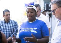 August 3, 2022: Sen. Tartaglione was joined today by Sen. Laughlin for a tour of the troubled Kensington and Allegheny area of North Philadelphia. Advocates and stakeholders in both corners of the state have been searching for solutions to epidemic opioid addiction and homelessness.