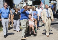 August 3, 2022: Sen. Tartaglione was joined today by Sen. Laughlin for a tour of the troubled Kensington and Allegheny area of North Philadelphia. Advocates and stakeholders in both corners of the state have been searching for solutions to epidemic opioid addiction and homelessness.