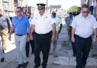 August 3, 2022: Sen. Tartaglione was joined today by Sen. Laughlin for a tour of the troubled Kensington and Allegheny area of North Philadelphia. Advocates and stakeholders in both corners of the state have been searching for solutions to epidemic opioid addiction and homelessness.