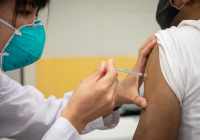 April 1, 2021: Senator Tartaglione hosts Free Vaccine Pop-Up Clinic
