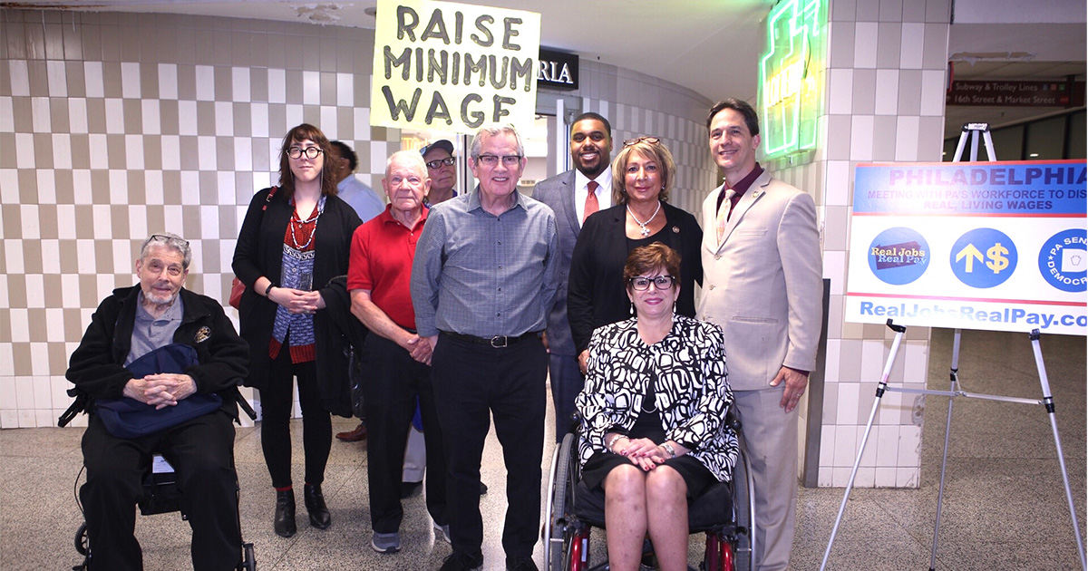 Tartaglione and Colleagues Tour Successful Philadelphia Business that Chooses to Pay its Workers Fair Wages