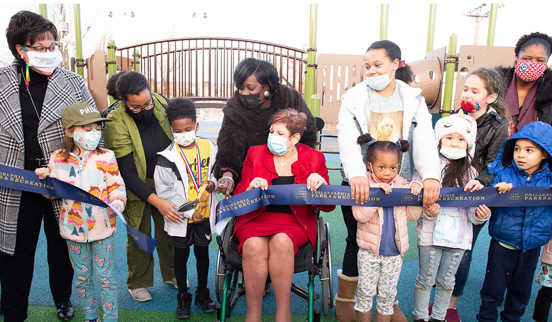 Tarken Playground Ribbon Cutting