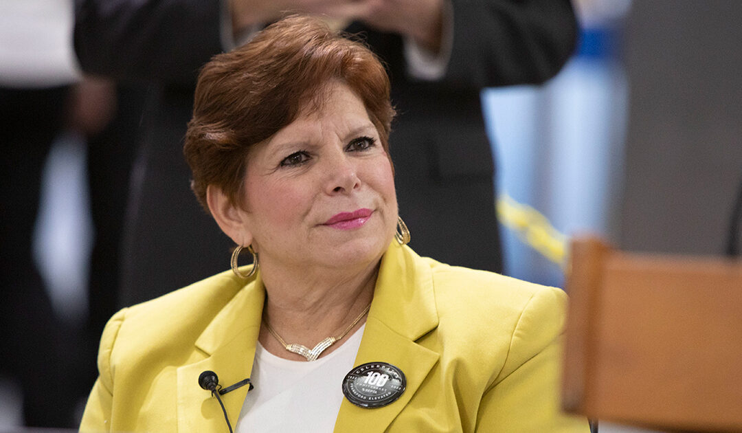 Senadora Christine Tartaglione