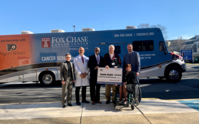 Sens. Haywood, Dillon, and Tartaglione Present $1.1 Million Check to Temple Health