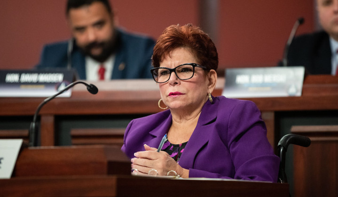 Senadora Christine Tartaglione